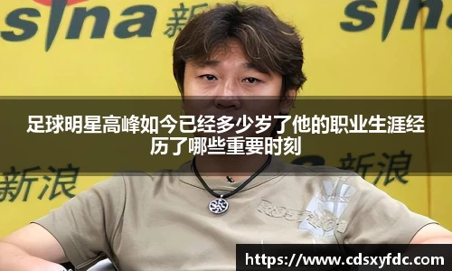 足球明星高峰如今已经多少岁了他的职业生涯经历了哪些重要时刻